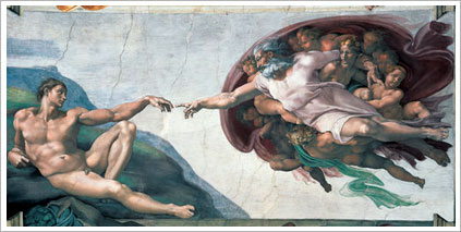 La Creazione di Michelangelo